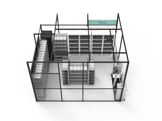 森之宮の無人コンビニ