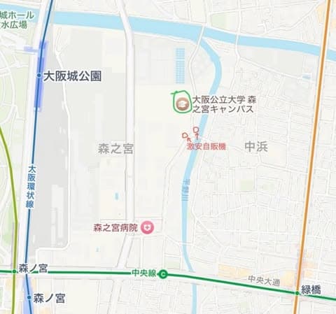 森之宮の激安自販機